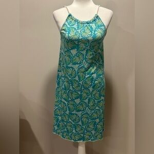 Lilly Pulitzer Sleeveless Sea Shell Stretch Dress Size Small